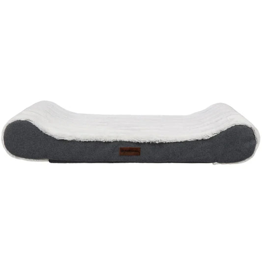 Orthopedic Contour Dog Bed – Ergonomic Plush Support for Medium Breeds