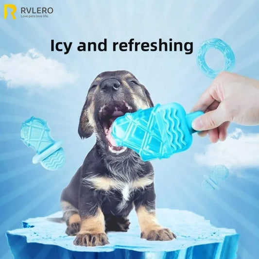 Dog Ice Stick Cooling Toy – Water-Filled Chew for Heat Relief & Training