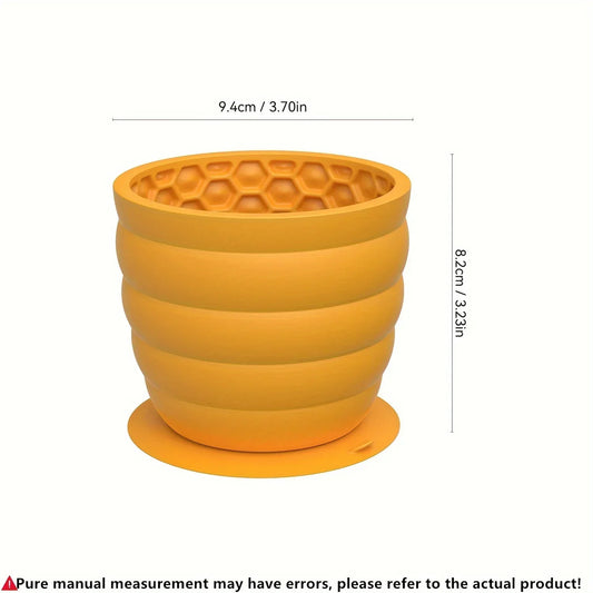 Silicone Slow Feeder Bowl – Anti-Slip Design for Small & Medium Dogs