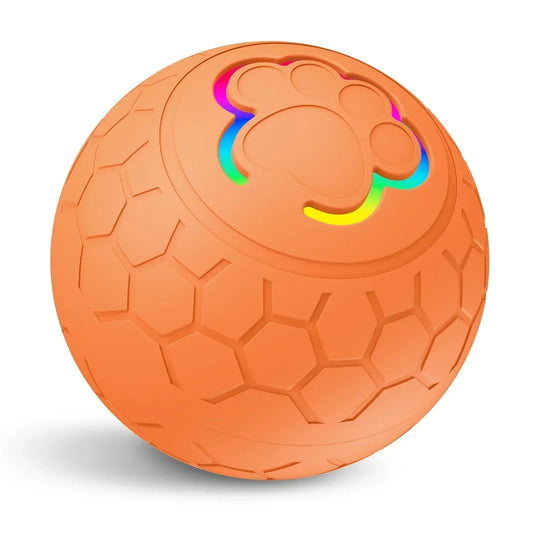 Smart Dog Toy Ball – Interactive USB Bouncing Ball with RGB Lights