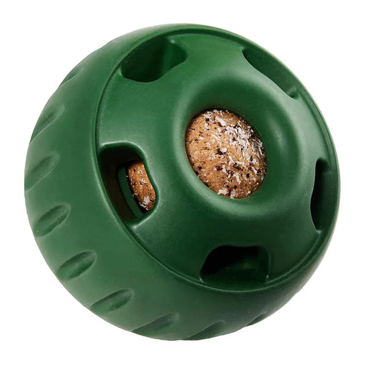 Refillable Dog Food Ball – Silicone Chew & Feeding Toy for Interactive Play
