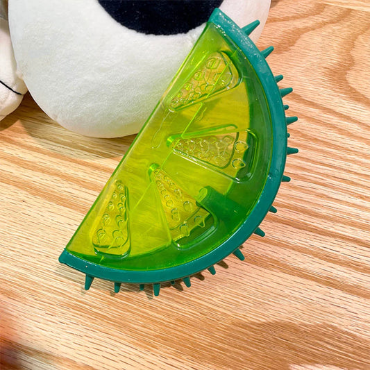 Freezable Cooling Chew Toy – Summer Fruit Design for Dogs & Cats